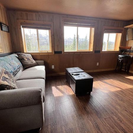 Denali Park View Family Log Cabin Exterior foto